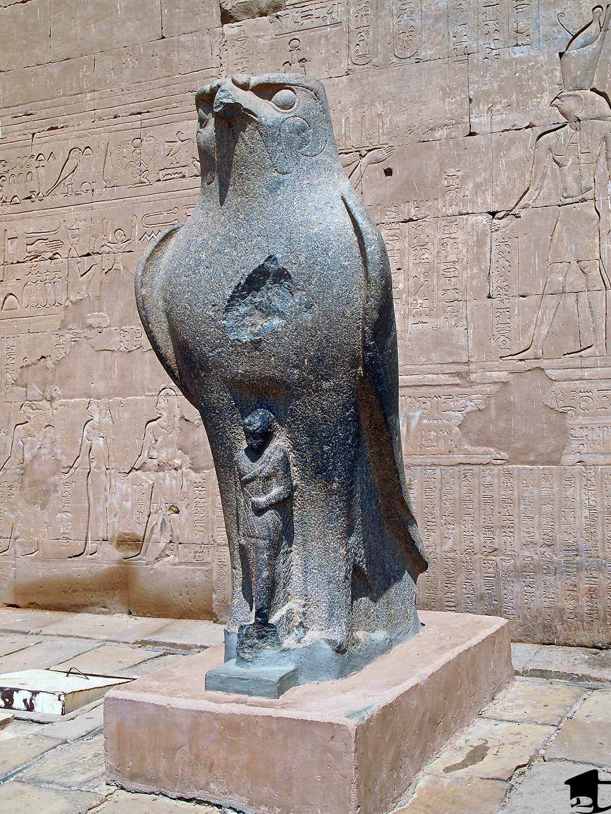God Horus at Edfu