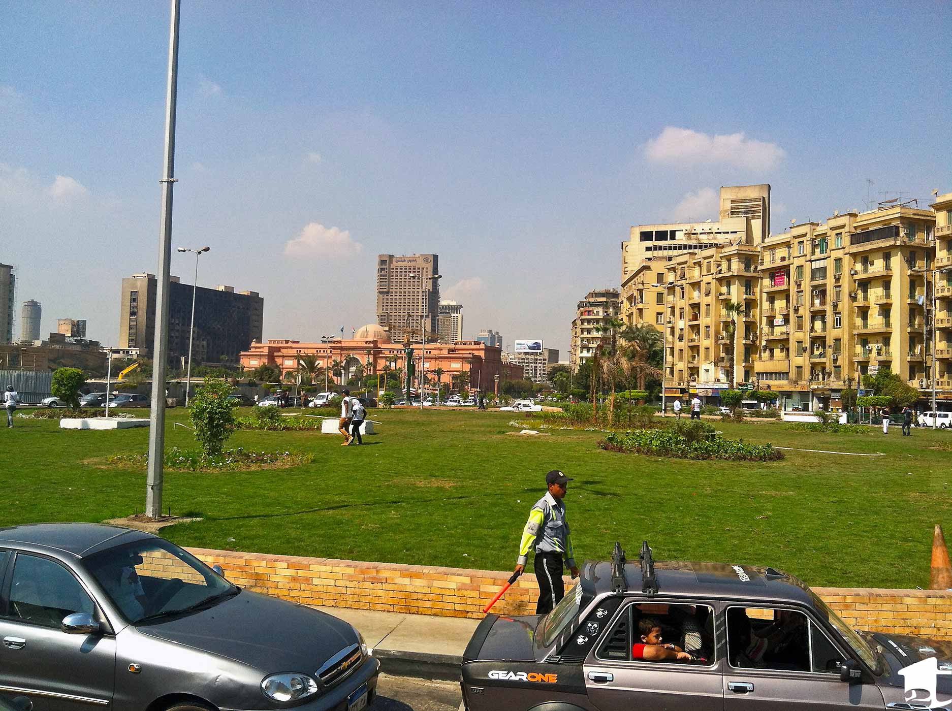 View of Tahrir Square